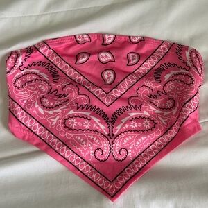 Shein bandana top